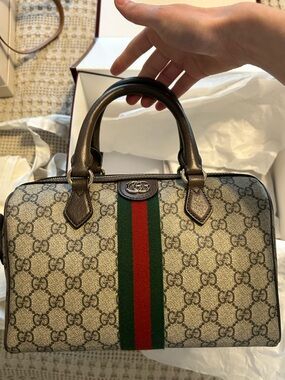 Gucci Ophidia Small Boston Bag